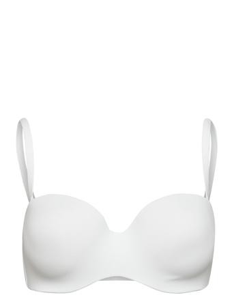 Pure Fit - Cf Bandeau D Lingerie Bras & Tops T-shirt Bras Hvit Etam