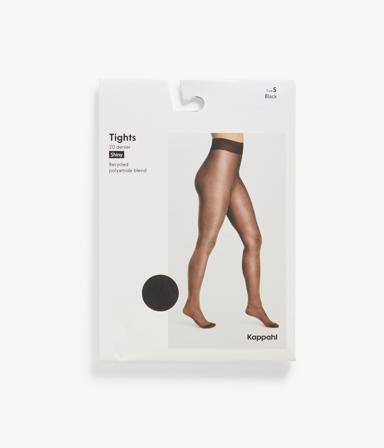 Kappahl | 20 den strumpbyxa shiny | Svart