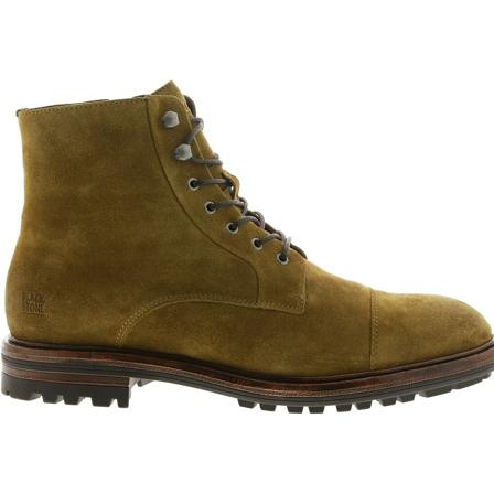 Blackstone, Ug 20 Dull Gold - High TOP Suede Boots Bruin, Heren, Maat:45 EU