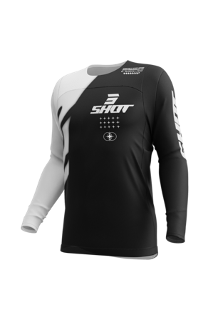 Crossshirt Shot Contact Myst Schwarz XL