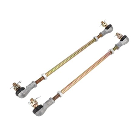 2-pack Tie Rod Set Ersättningsdelssats med Tie Rod Ends för Fourtrax 250 TRX250 1985 1986