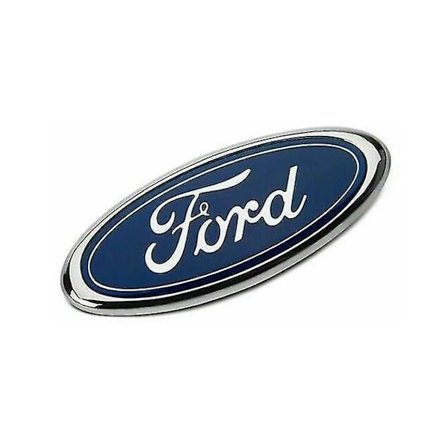 Blå 9 3-pins Ford oval grillmerke for Transit MK6 MK7 2006 - 2014