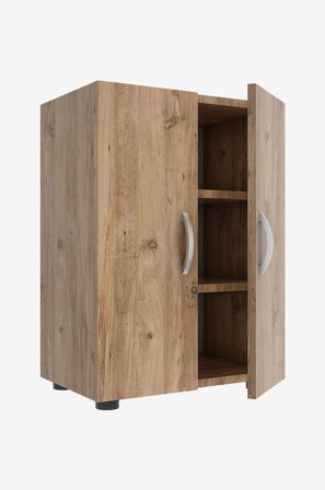 VCM - Vcm Skoskap Ulas 3-Roms - Brun - Skoskap - Fra Homeroom