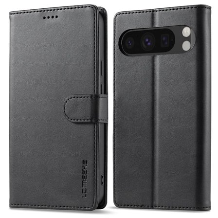 LC.IMEEKE Google Pixel 9 Pro / Pixel 9 fodral - Svart