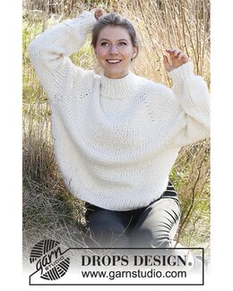 Strikkeoppskrift Genser - Drops Design
