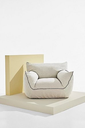 Jotex - Sessel Aus Leinen Entenfedern/Leinen/Sperrholz Gia - Kaufen Pastill - Möbel bei Jotex