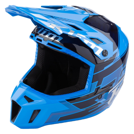 Kelkkakypärä Klim F3 Carbon Pro Diamondback Electric Blue Lemonade XXL