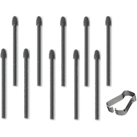 10 stk Markørpenn-spisser/nibber Erstatning for Boox Pen2 Pro, Tab X,max Lumi2, Note Air2, Note Air2 Plus, Nova Air C Stylus Pen (10 stk spisser/