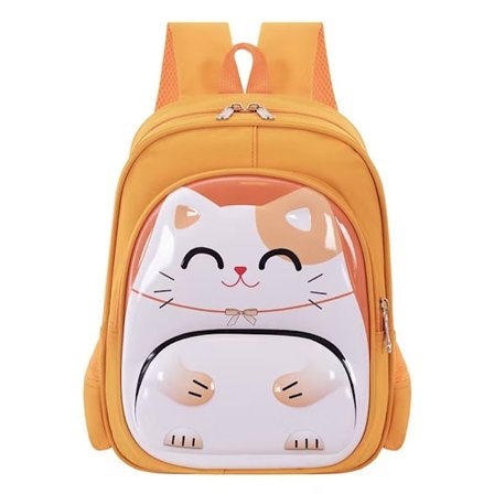 3D Cartoon Ryggsäck, Lätt Och Enkel Att Bära, Förskole Ryggsäck Passar För Pojkar Och Flickor Katt
