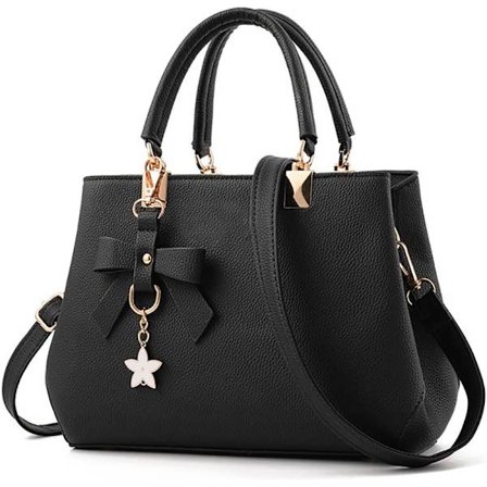 Naisten käsilaukut, uusi käsilaukku, PU-nahkainen naisten olkalaukku, laukku, jossa on hieno metalliriipus, muodikkaat käsilaukut rentoon ja 