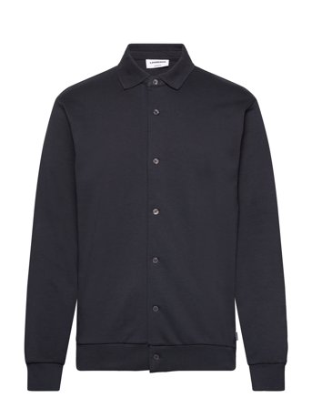 Lindbergh | Jersey Button Through Pique L/S | XXL