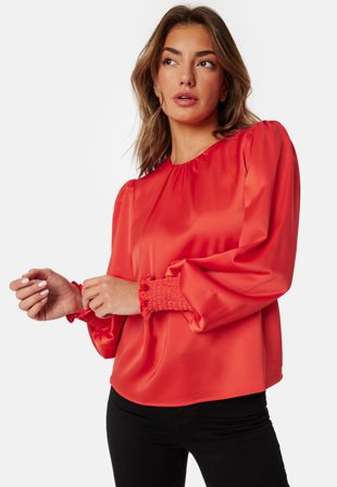 Pieces Pcnorella LS top Bittersweet Klær