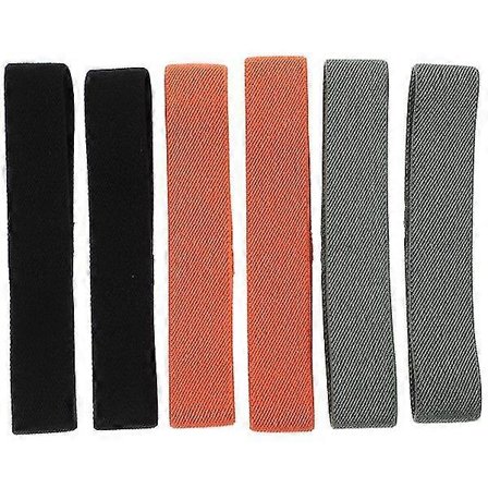 6 st Färgade Gummiband Bento Box Band Ersättning Lunch Bento Box Band Elastiska Matlådsband Silikongummiband (FMY)