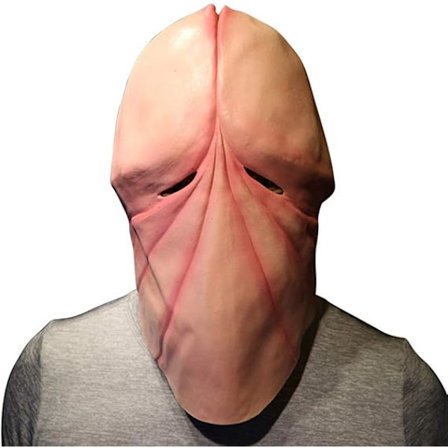 Halloween-skräckmask - Clownskräck, Spöke, Alien, Zombie, Latex