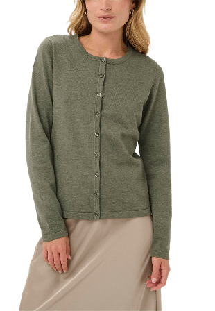 Saint Tropez MilaSZ Cardigan Tröjor Dam Grön M