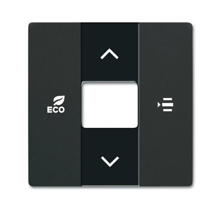 ABB Future Linear 6220-0-0634 Keskiölevy Musta, Kytkimet & pistorasiat