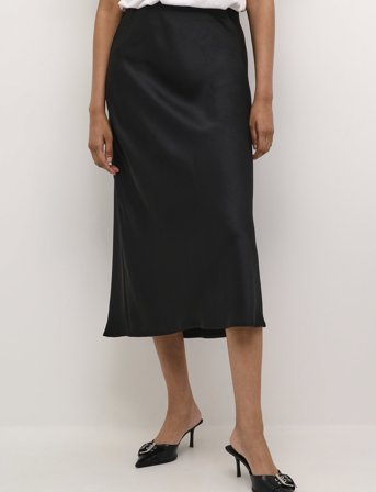 Kaffe Kalotte Skirt - Black - 40