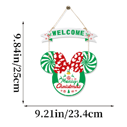 Julgrinch Dörrhängande Juldekoration Festatmosfär Dekoration Hängande Dörrplatta G