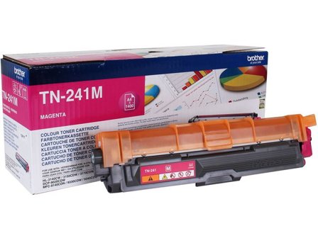 Brother Toner, TN-241 M, TN-241M, magenta, singelförpackning - Lyreco - Toner och bläck - Tonerkassetter - Toner Brother