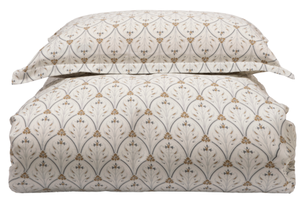 Borås Cotton Sengesett Marino Sateng grå 200x220