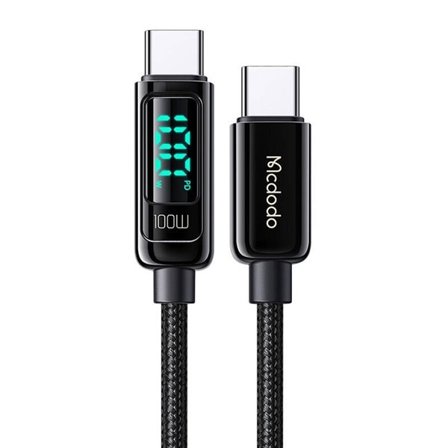 Mcdodo CA-8820 100W USB-C till USB-C-kabel, 1,2 m (svart)