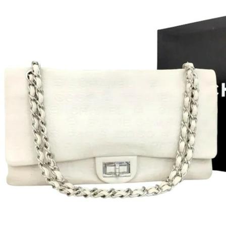 Chanel Vintage, Pre-owned Leather chanel-bags Beige, Dames, Maat:ONE Size,leer