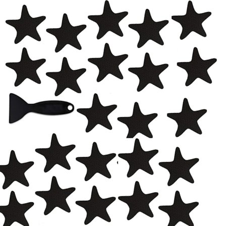 24 stk. Premium Anti-Skrid Klæbestrimler til Brusebad og Badekar