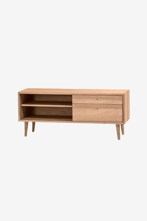 Torkelson - Mediebænk Scandi 120 cm - Natur - Tv-bænke & mediebænke - Fra Homeroom