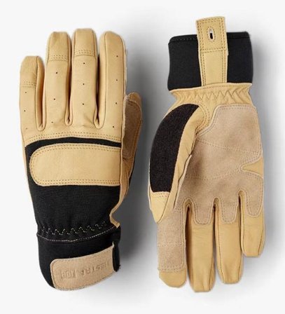 Hestra Pro Titan Rope Handler Monteringshanske gul/svart 8, Klær