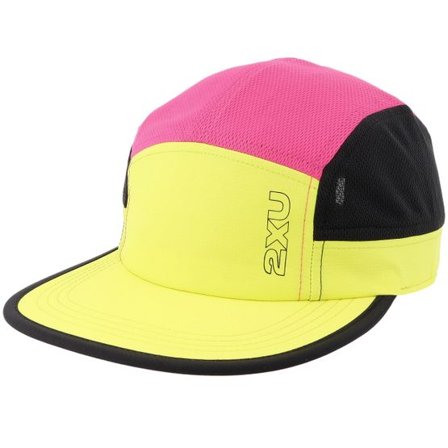 2XU - Rosa 5panel Keps - Light Speed Cap Volt/Fuchsia 5-Panel @ Hatstore
