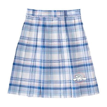 Sanrios My Melody Cinnamoroll Hellokittys Söpöt Tyttöjen JK Laskostettu Hame Sarjakuva Akatemia Uniformu Hame Kawaii Koulupuku Hame-WELLNGS
