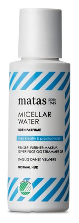 Matas Striber Micellar Water til Normal Hud Uden Parfume 75 ml, Skincare, Renseprodukter, Micellar Water
