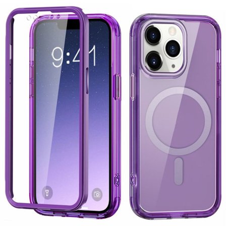 iPhone 11 Pro Max Case MagSafe Compatible – Dark Purple