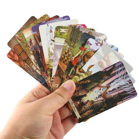 IC Jernboks Hverdags Hexe Tarotkort Spådom Divinasjonsdekk Del Multicolor én størrelse