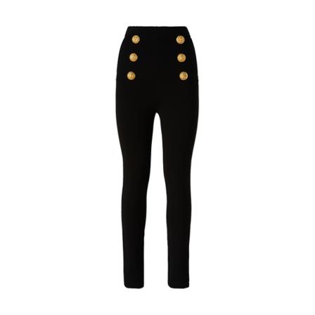 Balmain Skinny Bukser Sort, Dame Bukser
