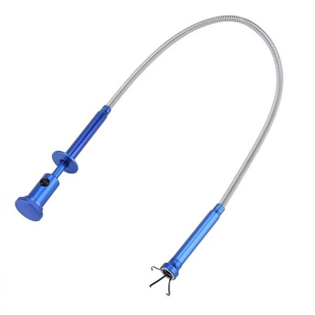 Fleksibelt opsamlingsværktøj Lang fjederplukker BLÅ