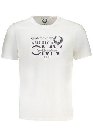 Gian Marco Venturi T-shirt Maniche Corte Uomo Bianco