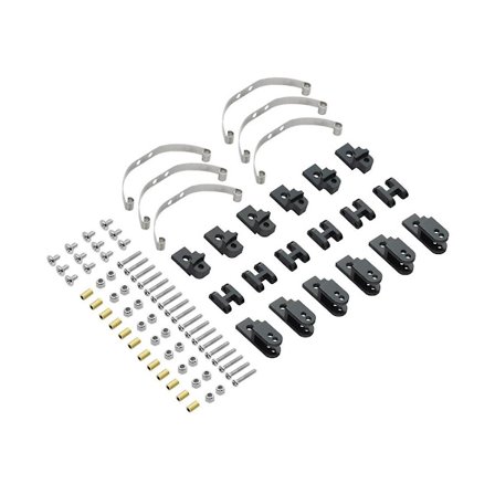 6x6 Fjærbladfjæringsett i stål for B16 B36 Mn-77 Q60 Q63 Q64 Fy004 6wd Rc Bil Oppgraderinger, 1