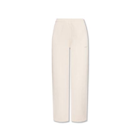 Holzweiler, W. Lagoon Oslo sweatpants Beige, Dames, Maat:2XS,Katoen,print