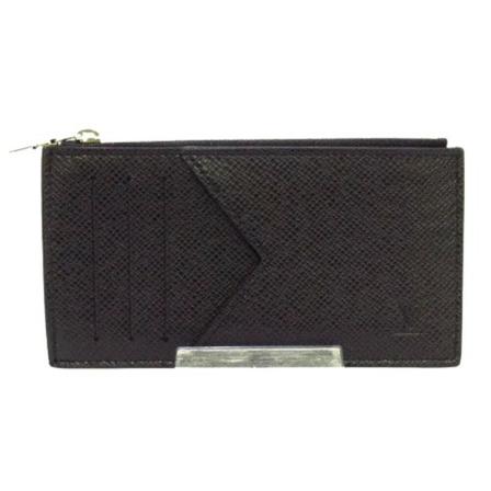 Louis Vuitton Vintage, Pre-owned Leather wallets Zwart, Dames, Maat:ONE Size
