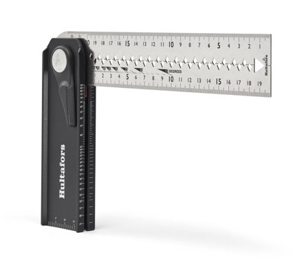Hultafors Quattro QBS 25 Smygvinkel 250 mm, Mått & vattenpass