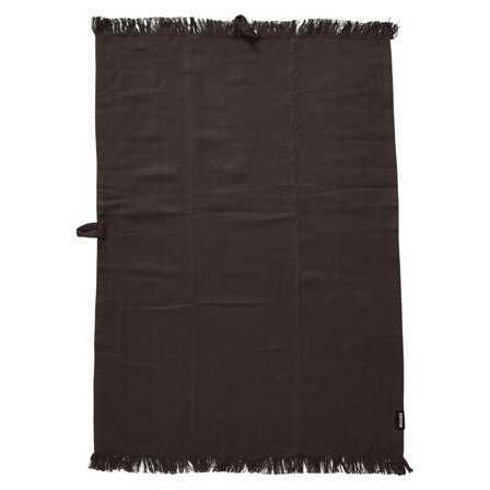 Muubs Umami kjøkkenhåndkle, brun/svart