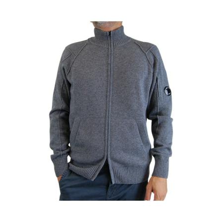 C.p. Company Zip-throughs , Grijs , Heren , Maat: 3XL Hoodies & sweatvesten