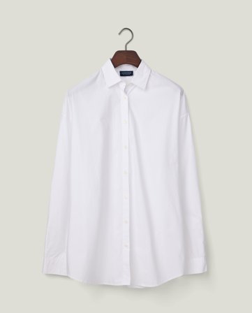 Lexington Pernilla poplinskjorta, vit