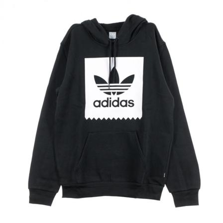 Adidas, Hooded Sweatshirt Solid BB Hood Zwart, Heren, Maat:L