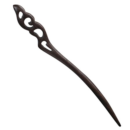 Hårnål i trä, hårnål, hårgaffel 18 cm