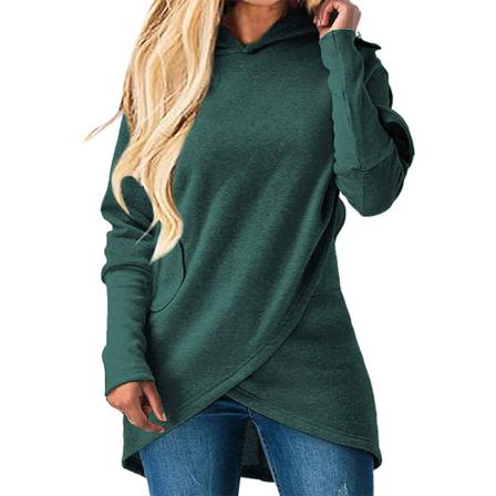 Kvinnor Fladdermus Ärmar Sweatshirt Långärmad Pullover