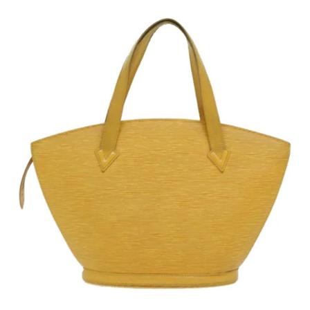 Louis Vuitton Vintage Pre-owned Läder louis-vuitton-vskor gul, Dam Vintage Väskor, Dam, Storlek: ONE SIZE
