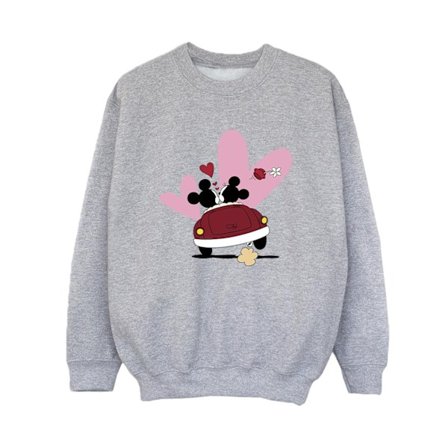 Disney Boys Mickey Mouse Car Print Sweatshirt 9-11 år Sport