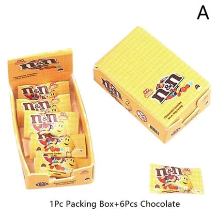 1Set 1:12 Dockhus Miniatyrchokladkaffe m/förpackningslåda Sn A